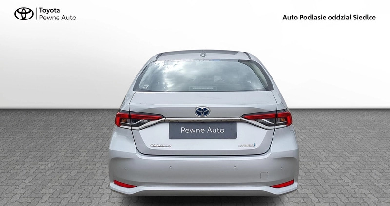 Toyota Corolla cena 91900 przebieg: 57800, rok produkcji 2021 z Brześć Kujawski małe 407